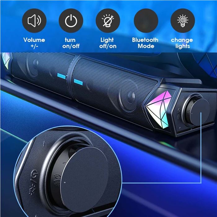 اسپیکر دسکتاپ بلوتوثی اونیکوما مدل L1 - 6