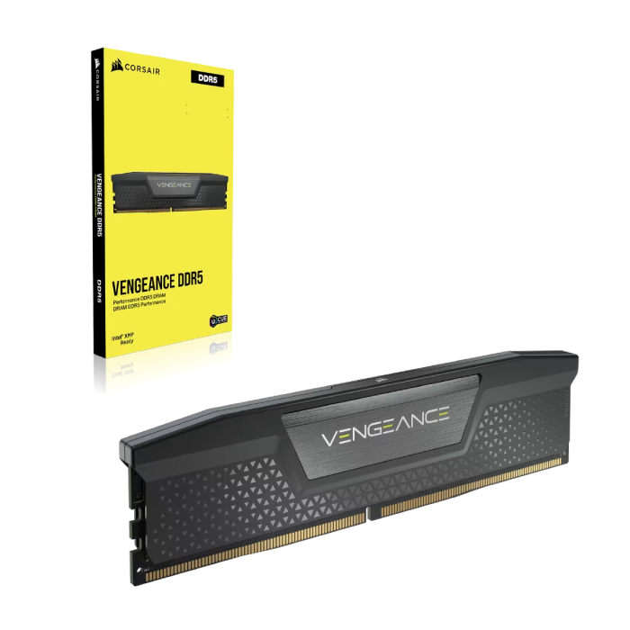 رم کامپیوتر DDR5 تک کاناله 5600 مگاهرتز CL40 کورسیر Vengeance ظرفیت 16 گیگابایت - 5