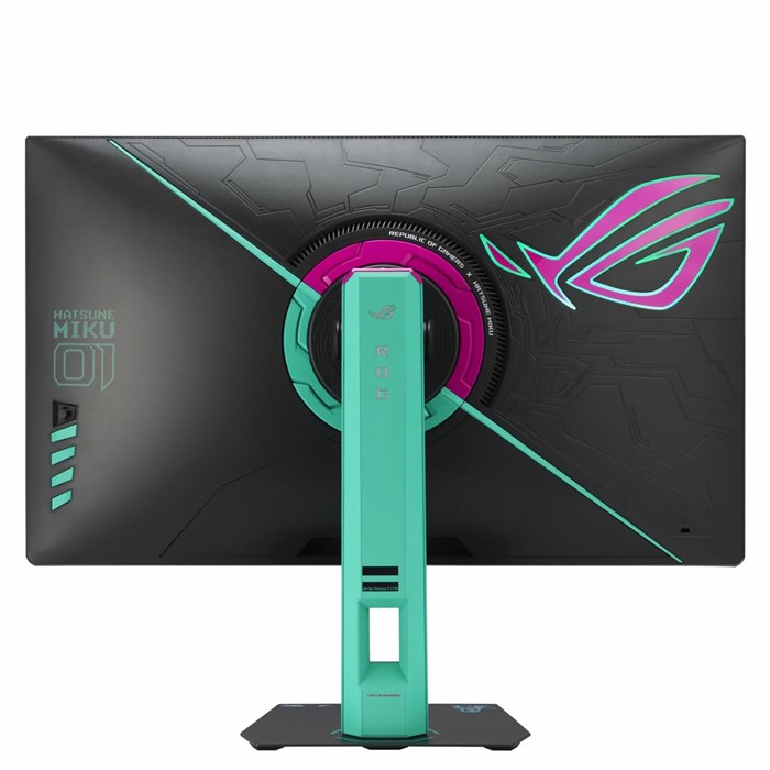مانیتور گیمینگ 27 اینچ ایسوس ROG STRIX XG27ACMEG-G HATSUNE MIKU EDITION (260هرتز) - 2