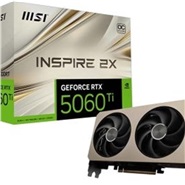 MSI GeForce RTX 5060 Ti 16G INSPIRE 2X OC  DDR7 Graphics Card