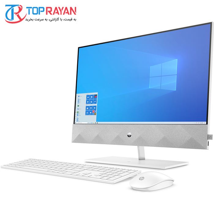 کامپیوتر همه کاره 23.8 اینچی اچ‌پی Pavilion 24 K0205 i5 10400T 16GB 1TB 256GB SSD 4GB MX350 - 7