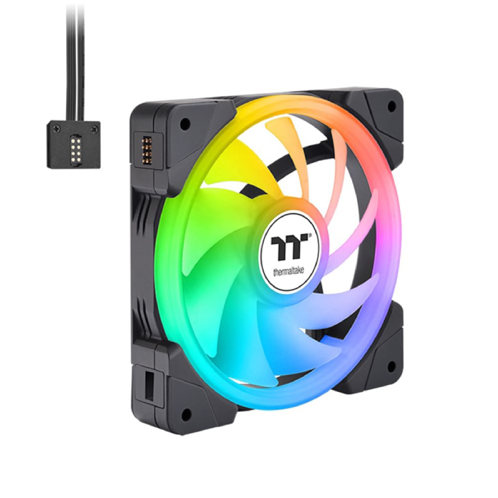 فن کیس ترمالتیک مدل SWAFAN EX12 ARGB PC Cooling Fan TT Premium Edition پک 3 عددی - 5