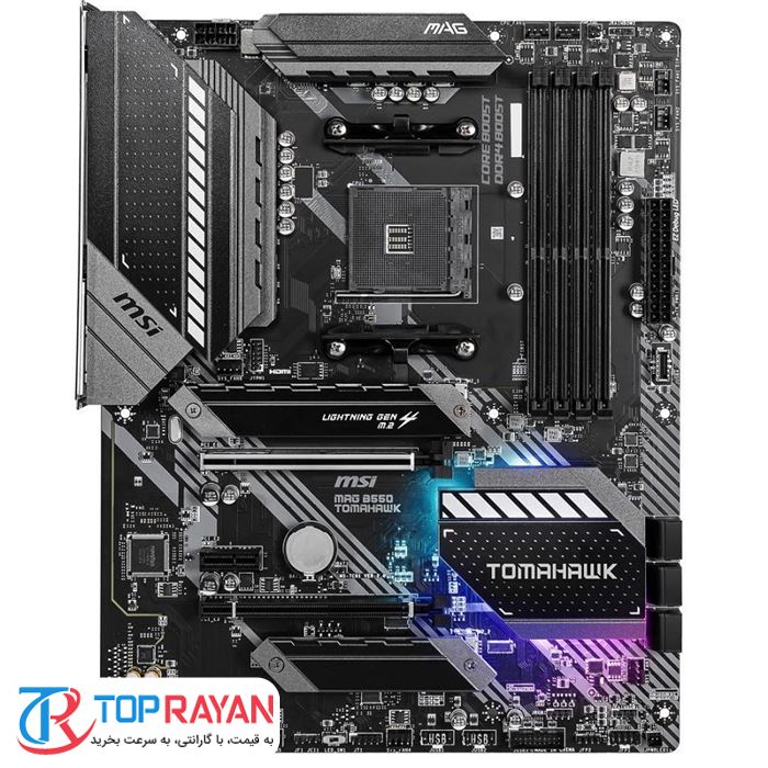 مادربرد ام اس آی مدل MAG B550 TOMAHAWK DDR4 - 2