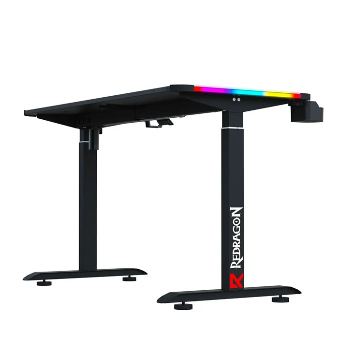میز گیمینگ موتور دار ردراگون GD 3330 M BLACK 140cm RGB - 7