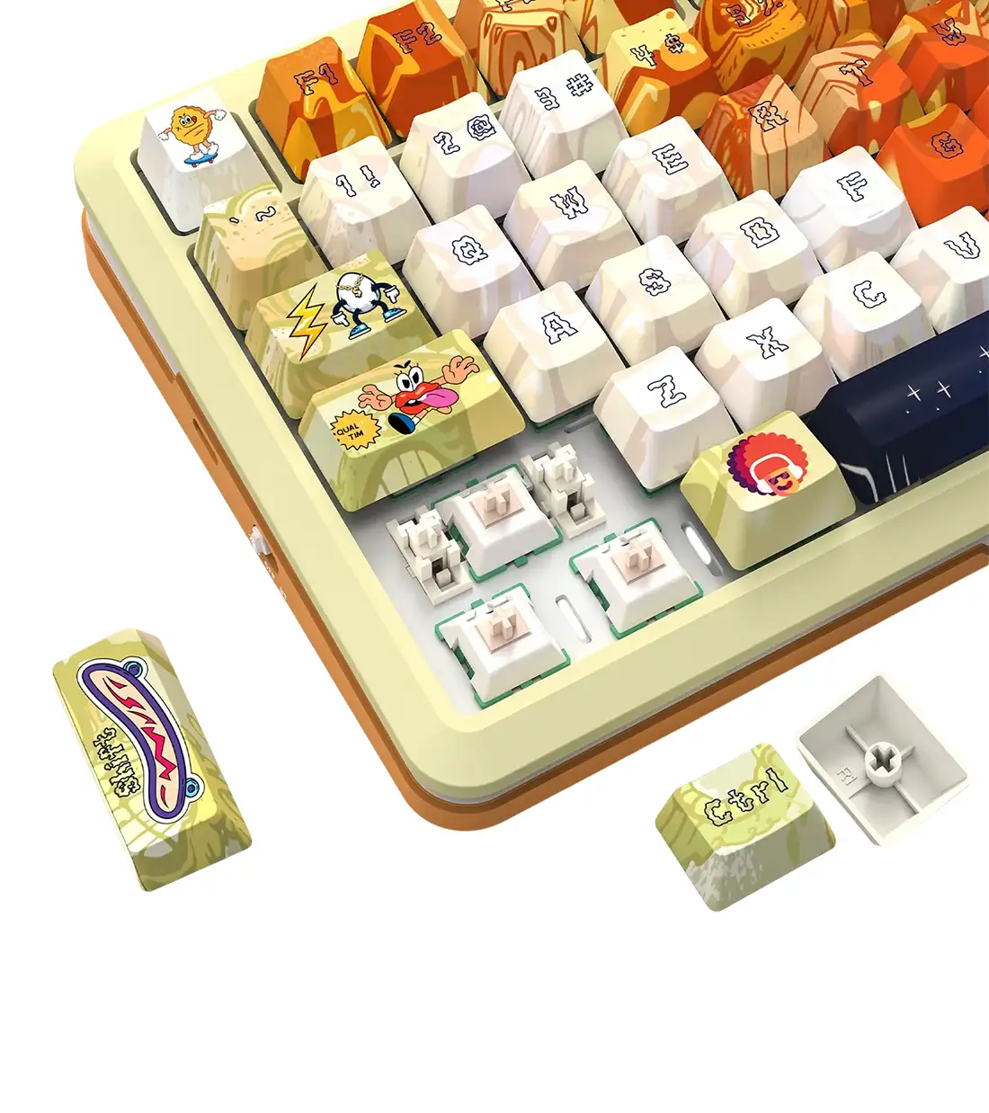 کیبورد گیمینگ ردراگون مدل FLEKACT K708 GF PRO RGB - 2