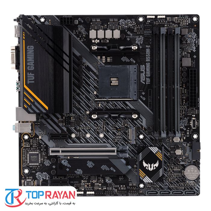 مادربرد ایسوس مدل TUF GAMING B550M-E سوکت AM4 - 6