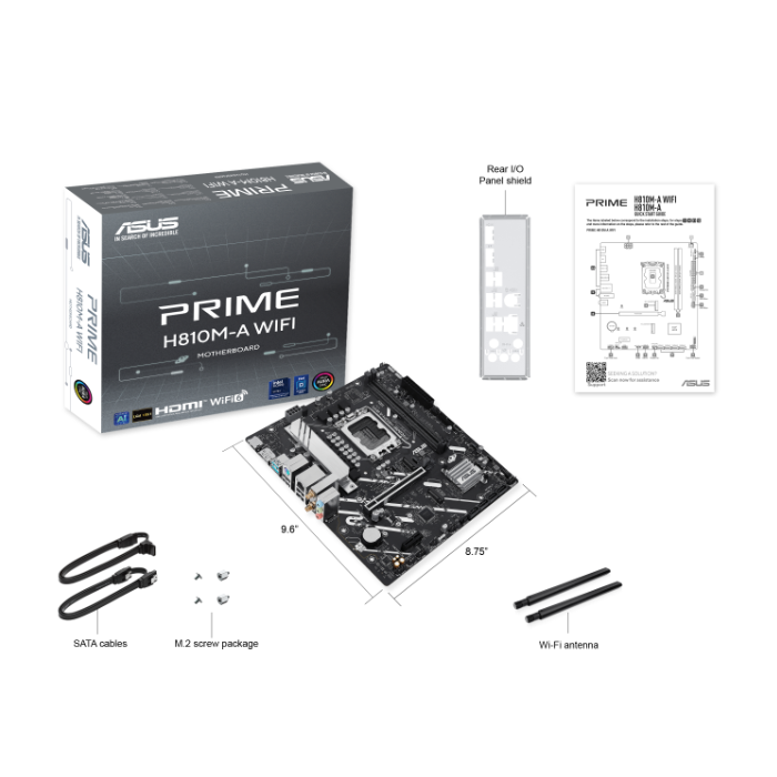 مادربرد ایسوس مدل Prime H810M-A Wi-Fi - 8