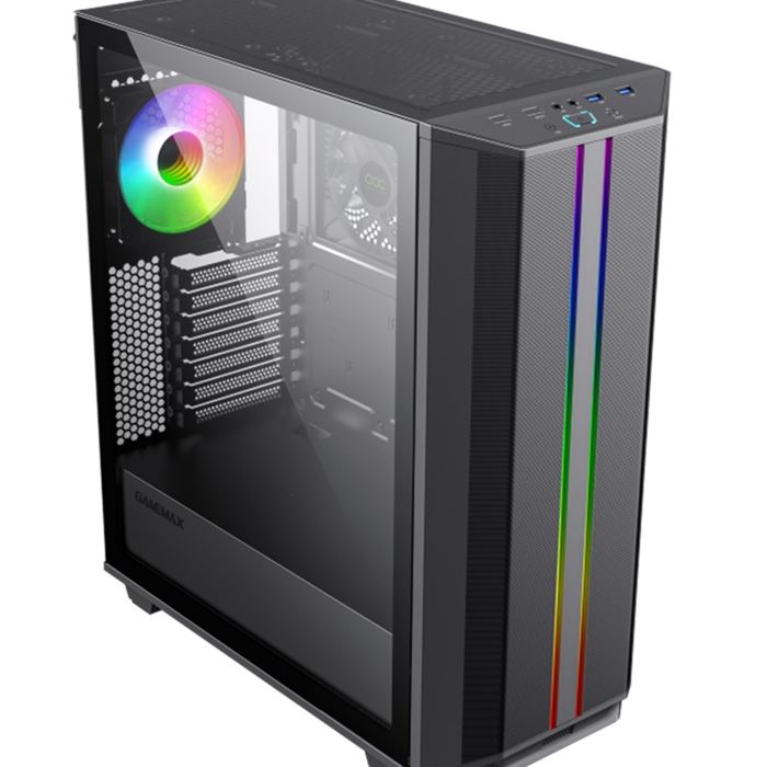کیس گیمینگ گیم مکس GameMax Precision Black - 2