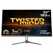 مانیتور گیمینگ 32 اینچ تویستد مایندز مدل TM32FHD (180هرتز)