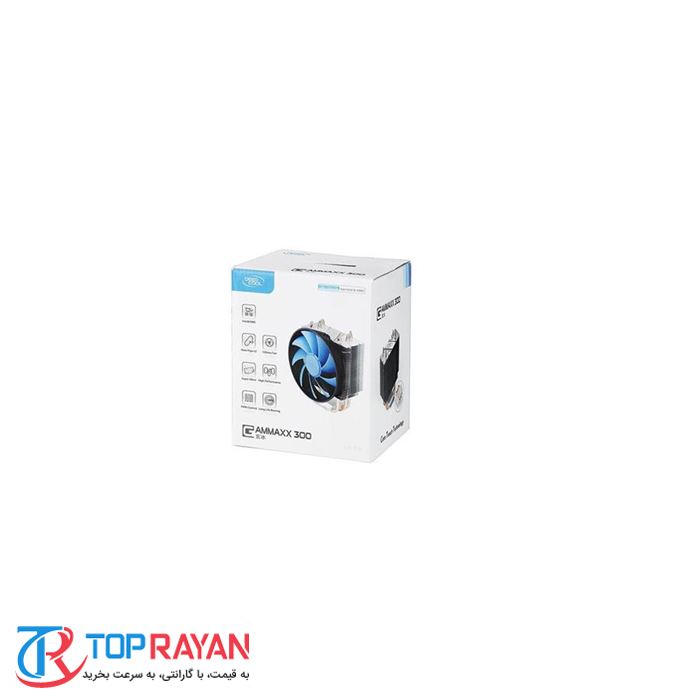 فن خنک کننده پردازنده های اینتل و ای ام دیدیپ کول مدل گاماکس ۳۰۰ - 2