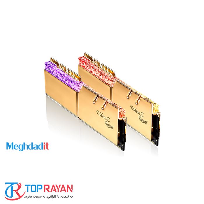 رم دسکتاپ دوکاناله جی اسکیل تریدنت زد رویال با فرکانس 4800 مگاهرتز و حافظه 32 گیگابایت - 5