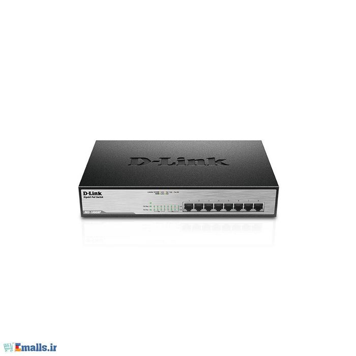 سوئیچ 8 پورت غیر مدیریتی دی لینک دی جی اس 1008 ام پی - 7