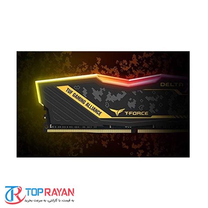 رم تیم گروپ مدل DELTA TUF Gaming Alliance RGB با حافظه ۸ گیگابایت و فرکانس ۳۲۰۰ مگاهرتز - 3