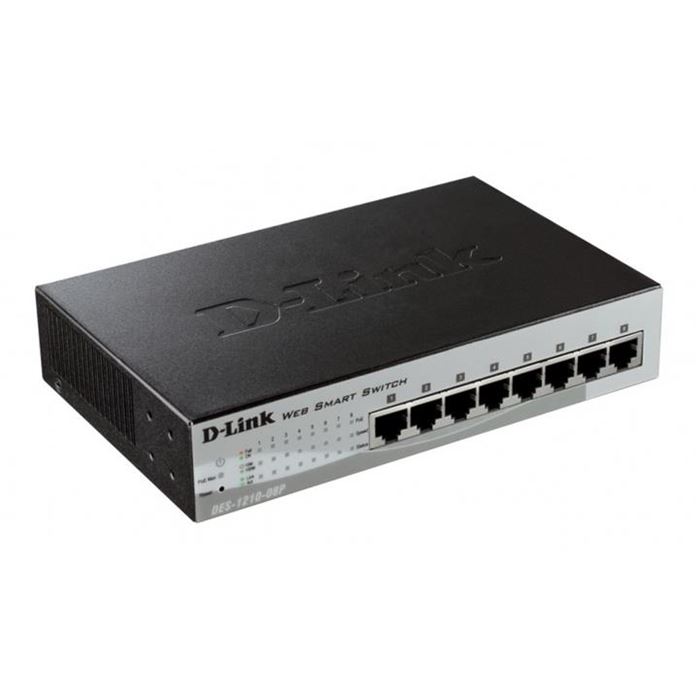 سوییچ 28 پورت مگابیتی و اسمارت دی-لینک مدل DES-1210-28P همراه با چهار پورت گیگابیتی - 5