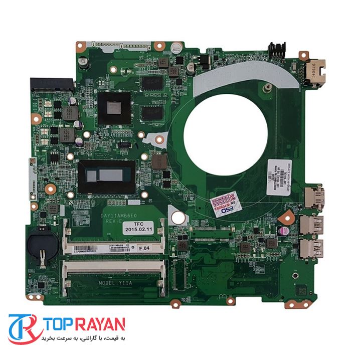مادربرد لپ تاپ اچ پی مدل ENVY ۱۷-P CPU-I۳-۴_Y۱۱A - 2