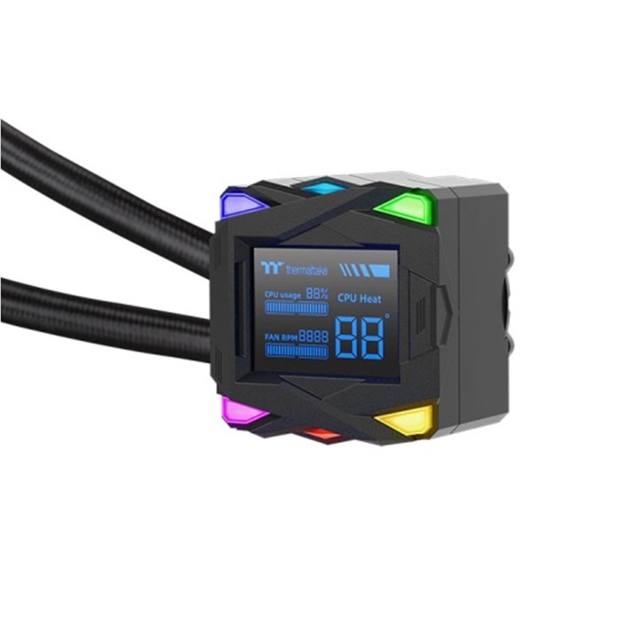 کولر پردازنده LA360-S ARGB Sync AIO Black  - 2