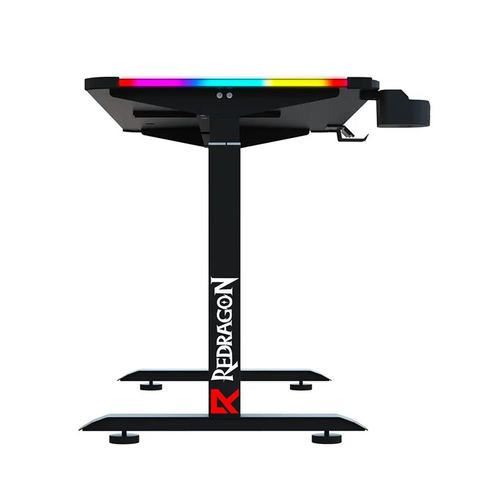 میز گیمینگ موتور دار ردراگون GD 3330 M BLACK 140cm RGB - 5