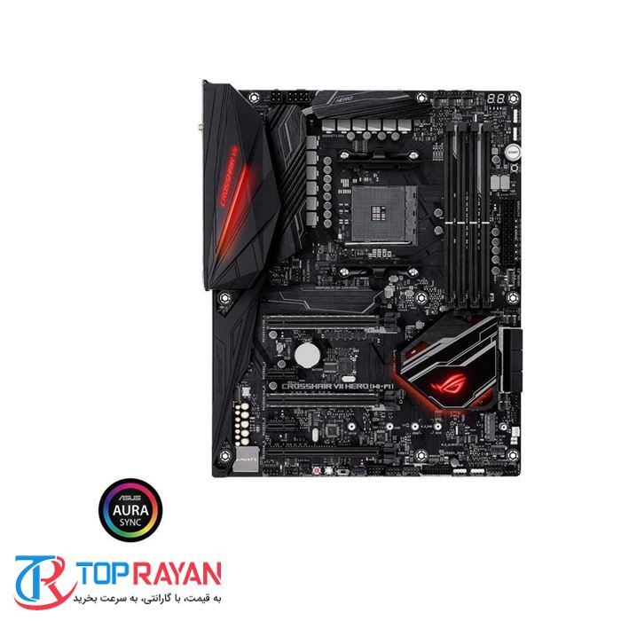 مادربرد ایسوس مدل ROG Crosshair VII HERO WiFi AM4 X470 - 2
