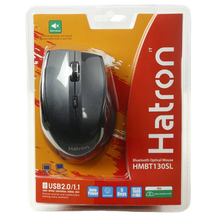 ماوس بی سیم هترون مدل HMBT130SL - 6