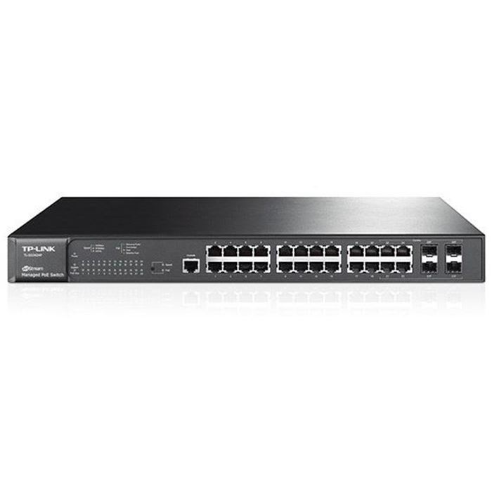 سوییچ مدیریتی گیگابیتی 24 پورت PoE Plus تی پی-لینک به همراه 4 پورت Combo SFP مدل TL-SG3424P - 9