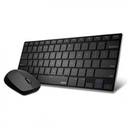 Rapoo 9000m Wireless Keyboard and Mouse