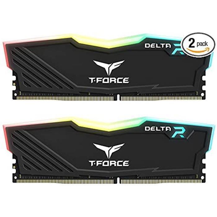 TEAMGROUP T-Force Night Hawk RGB 4000MHz 16GB Kit (2x8GB) CL18 DDR4