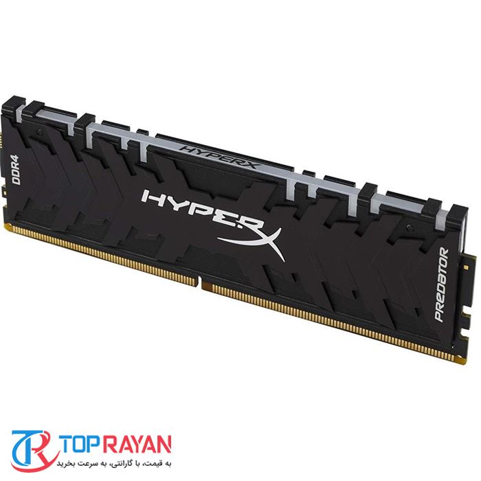 رم کینگستون سری HyperX Predator RGB با ظرفیت 16 گیگابایت و فرکانس 3000 مگاهرتز - 3