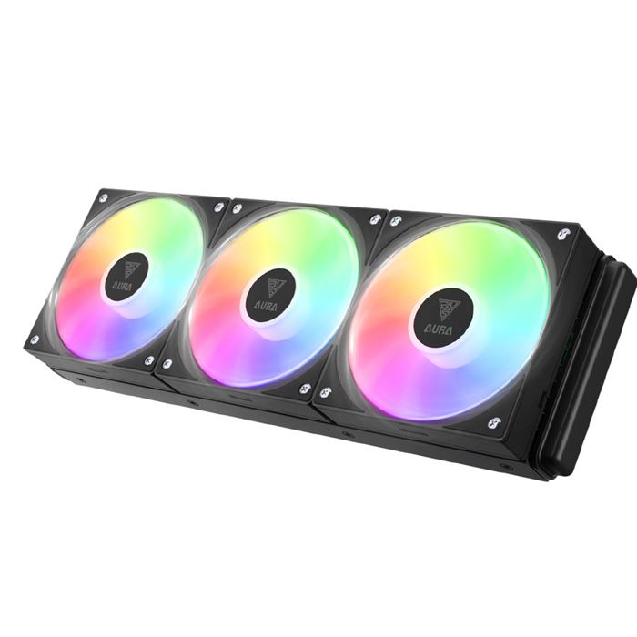 کولر پردازنده مایع گیم دیاس مدل Gamdias Aura GL360 V2 - Black - 3
