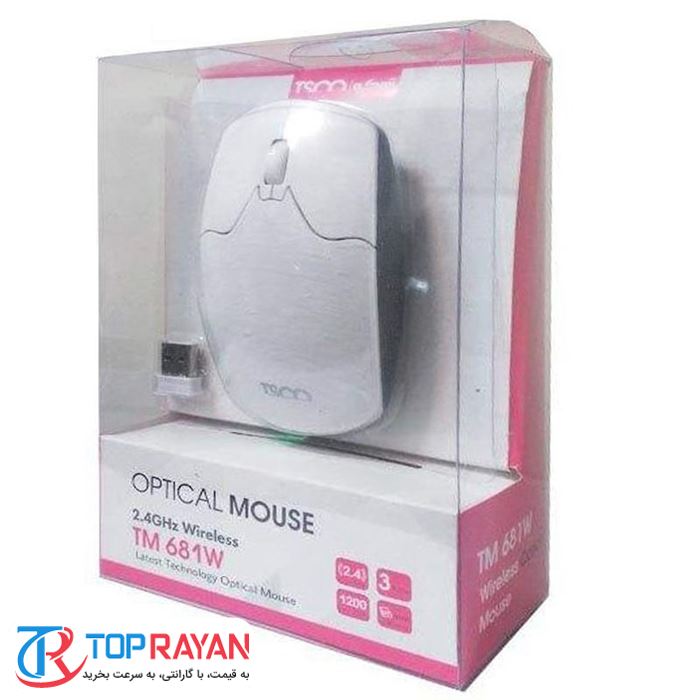 ماوس بی سیم تسکو مدل TM 681W - 2