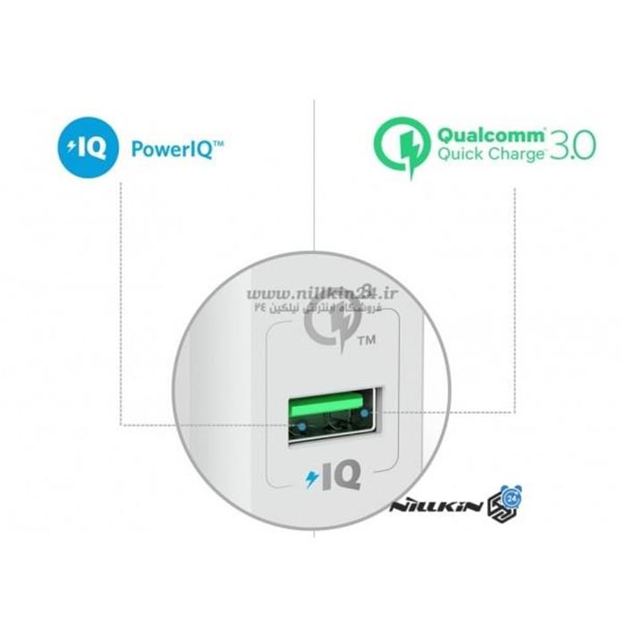 شارژر دیواری انکر 18 وات مدل Quick Charge 3.0 Power Port plus 1 B2013L11 - 3
