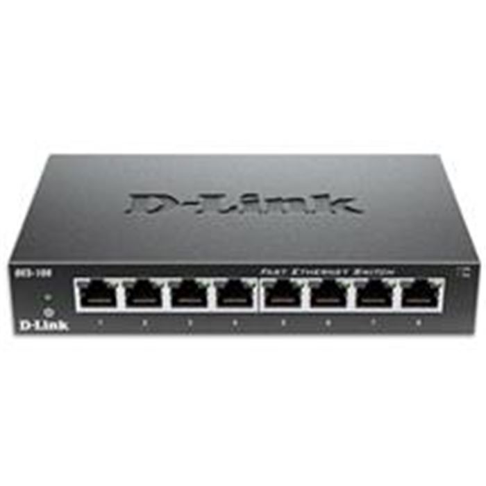 سوییچ 8 پورت دسکتاپی دی-لینک مدل DES-108 - 5
