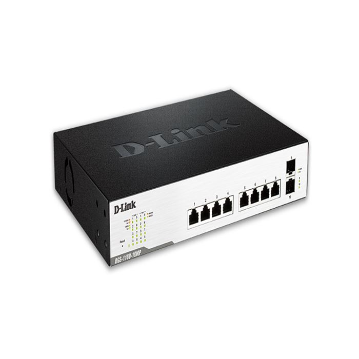 سوئیچ 10 پورت و مدیریتی دی لینک دی جی اس 1100 10 ام پی - 2