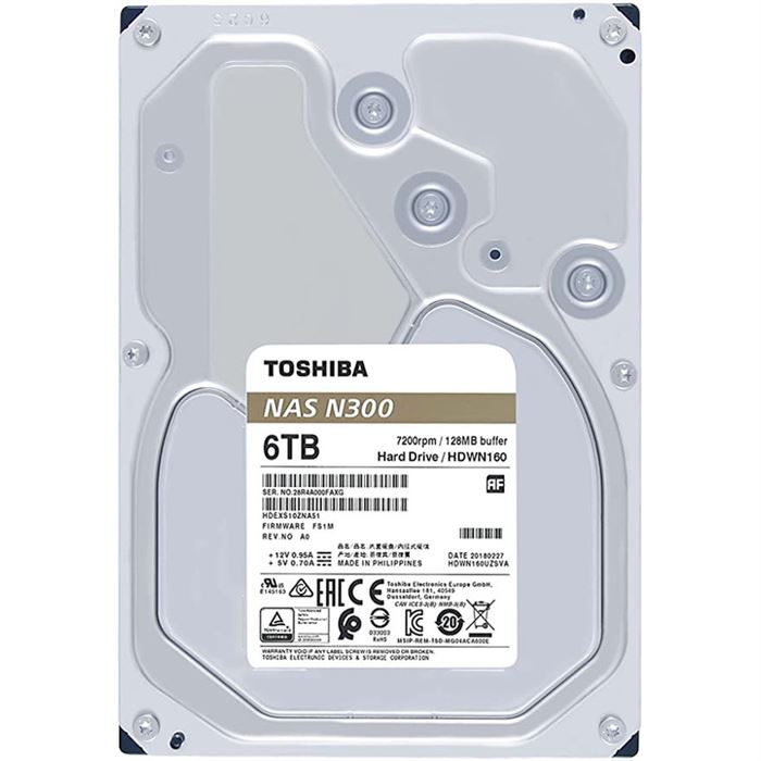 هارد دیسک اینترنال توشیبا Toshiba N300 6TB 256MB - 2
