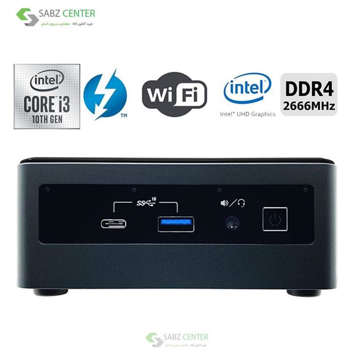 مینی پی سی اینتل Intel NUC 10i3FNH 