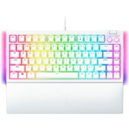 Razer BlackWidow V4 75% Orange Switch White Gaming Keyboard 