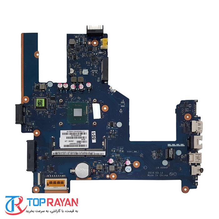 مادربرد لپ تاپ اچ پی مدل Pavilion ۱۵-R CPU-Celeron_LA-A۹۹۴P GM - 2