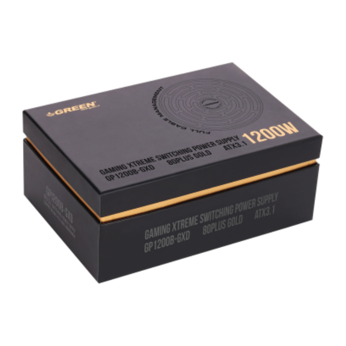 پاور گرین فول ماژولار 1200 وات مدل GP1200B-GXD ATX v3.1 - 8