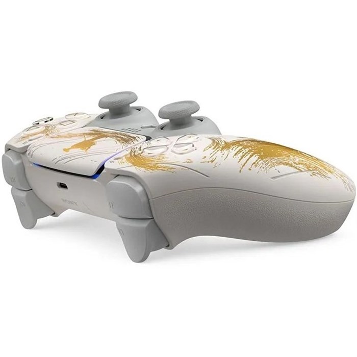 دسته بازی  PS5 DualSense - Ghost of Yotei Gold Limited Edition - 2