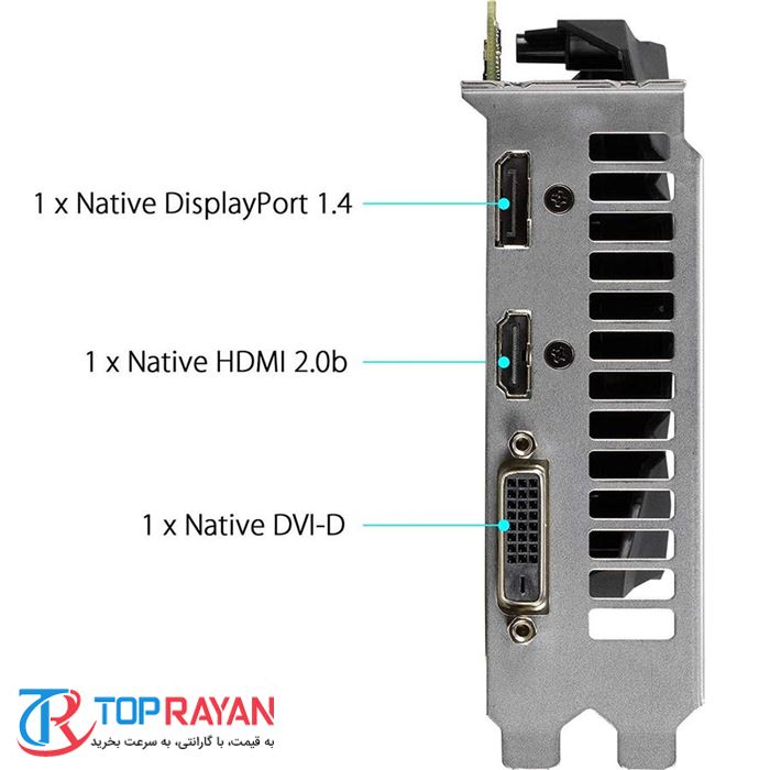 کارت گرافیک ایسوس PH GTX1650S O4G - 3