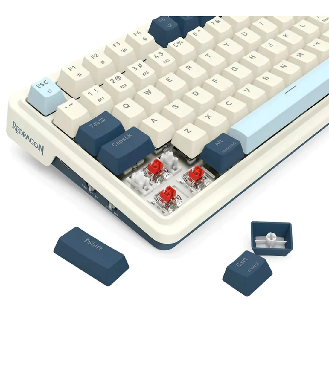کیبورد بی سیم و باسیم مکانیکال گیمینگ ردراگون مدل EISA K686 WB PRO - 4