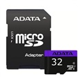 Adata Premier MicroSDHC Memory Card - Class 10 - UHS-I - 80MBps - 32G With Adapter