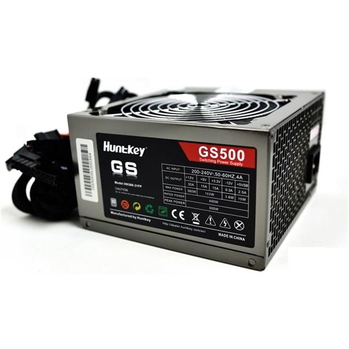 پاور هانت کی مدل GS500 80 Plus Computer Power Supply - 7