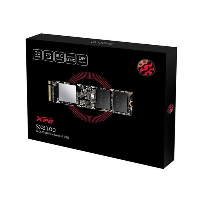 حافظه SSD اینترنال ای دیتا مدل SX8100 ظرفیت 512 گیگابایت - 3