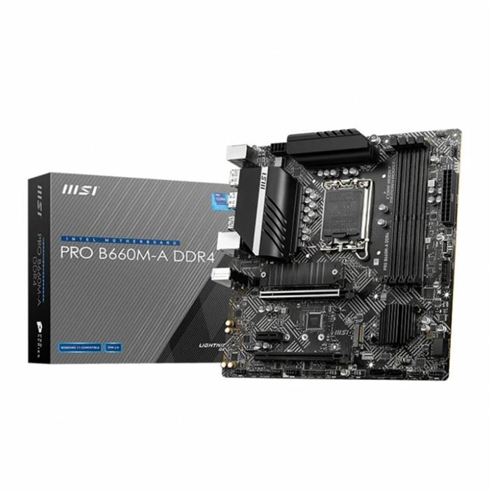 مادربرد ام اس آی مدل PRO B660M-A DDR4 سوکت 1700