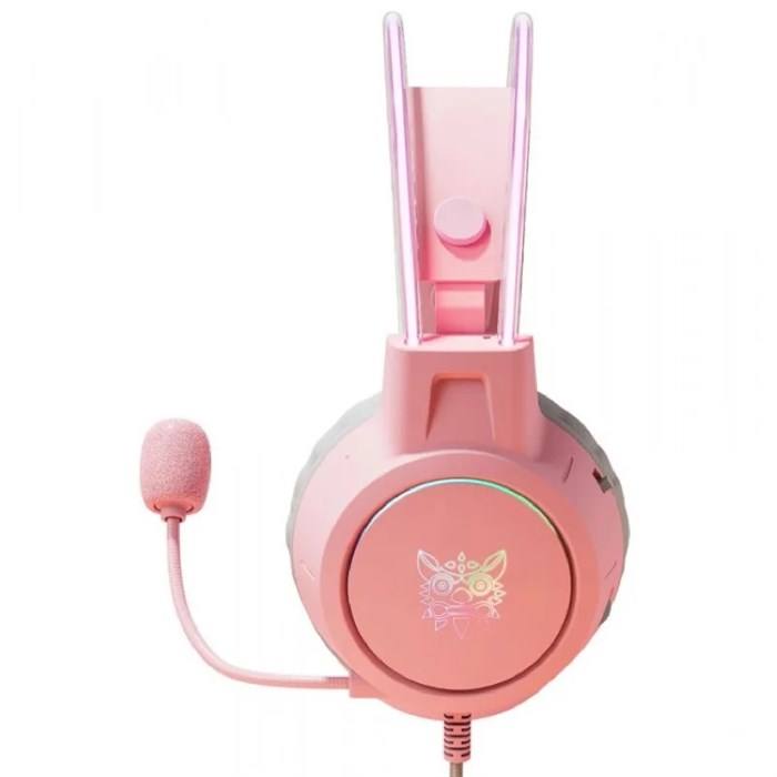 هدست گیمینگ باسیم اونیکوما مدل X15 Pro Pink - 2