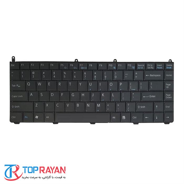 کیبورد لپ تاپ سونی مدل VGN-FE مشکی - 2
