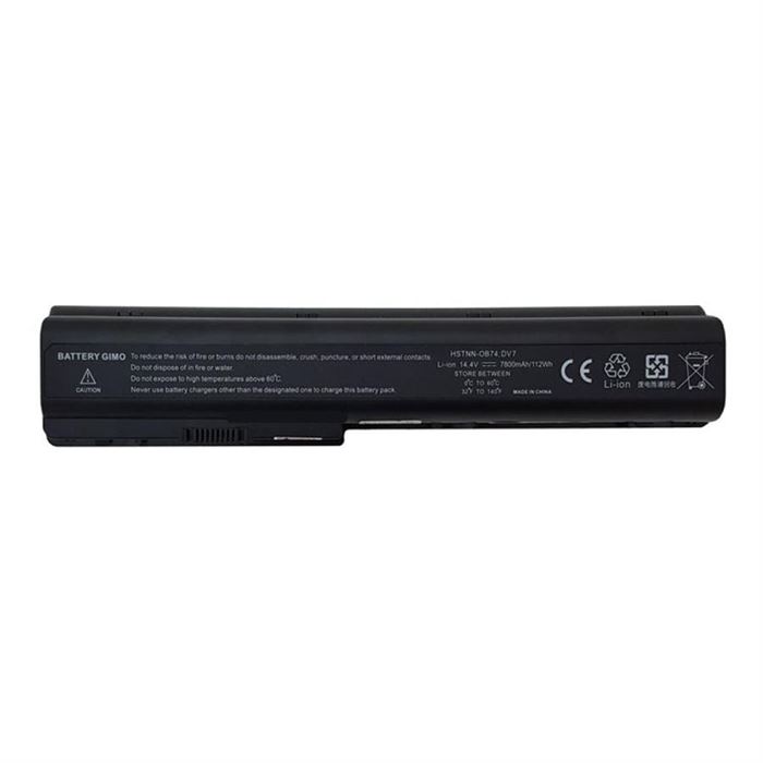 باتری لپ تاپ اچ پی Type DV7 مناسب برای لپتاپ اچ پی Pavilion DV7 دوازده سلولی