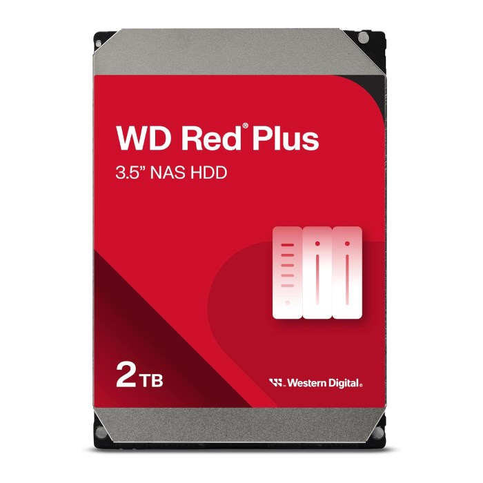 هارد وسترن دیجیتال Red Plus ظرفیت 2 ترابایت - 2