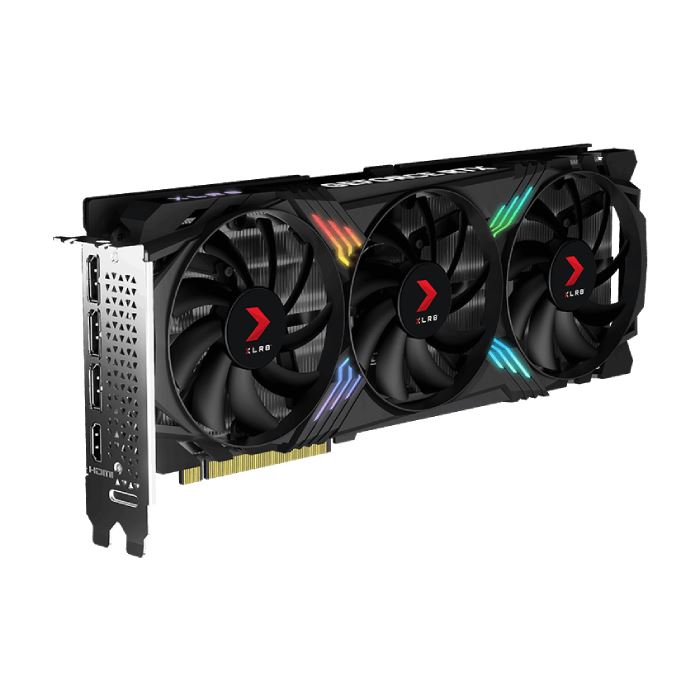 کارت گرافیک پی ان وای GeForce RTX 4060 Ti 8GB XLR8 Gaming VERTO EPIC-X RGB Triple Fan DLSS 3  - 3