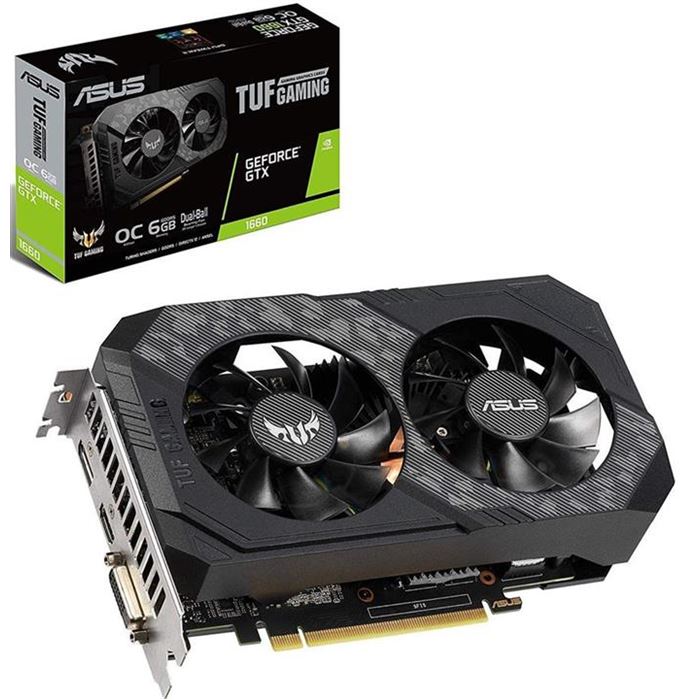 کارت گرافیک ایسوس مدل TUF GTX1660 حافظه 6GB